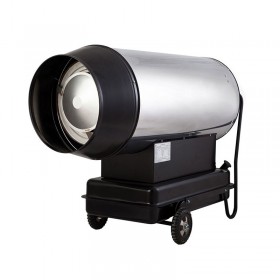 جت هیتر 95 کیلووات دوگانه سوز باک دار نیرو تهویه البرز مدل QLDB-95