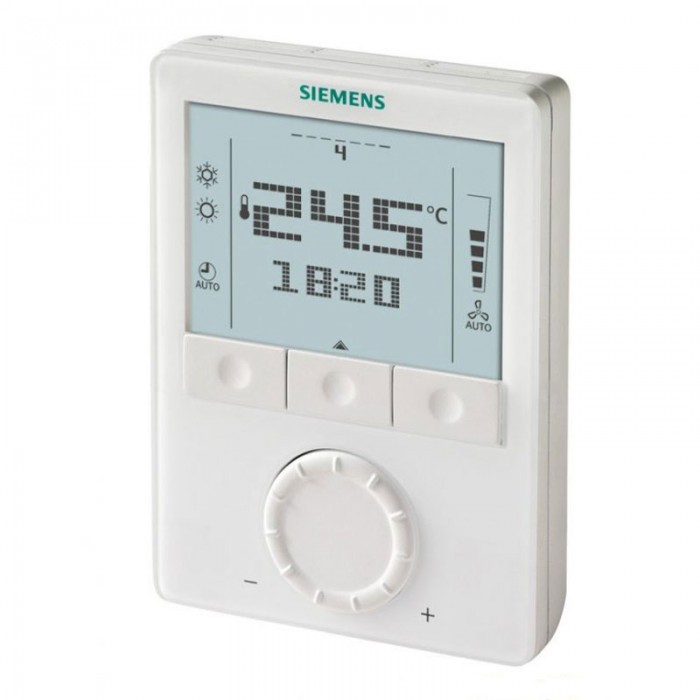 ترموستات دیجیتال داکت اسپلیت و فن کوئل زیمنس مدل RDG100T