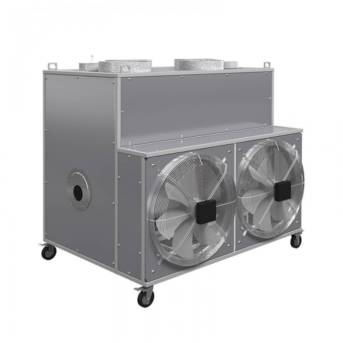 کوره هوای گرم گازی با مبدل صفحه ای 2060 انرژی مدل GF2060