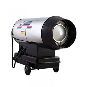 جت هیتر 95 کیلووات گازوئیلی باک دار نیرو تهویه البرز مدل QLB-95