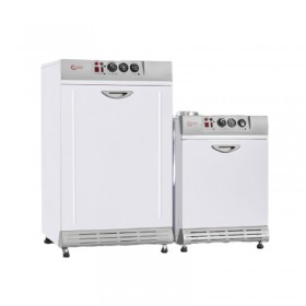 پکیج زمینی گازسوز شوفاژکار P6 بلند فن‌دار