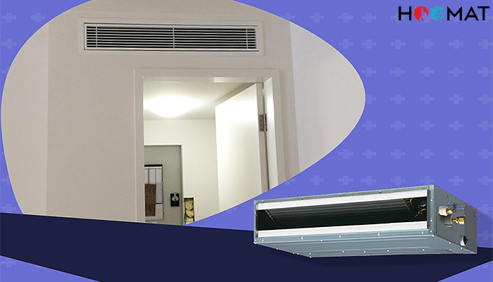 داکت اسپلیت 24000 اینورتر سری X  مدیا MCR3-X71M