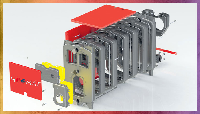 دیگ چدنی سولار 400 شوفاژکار 11 پره