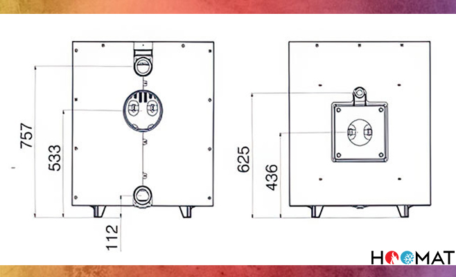 دیگ چدنی سوپر 500 شوفاژکار 8 پره