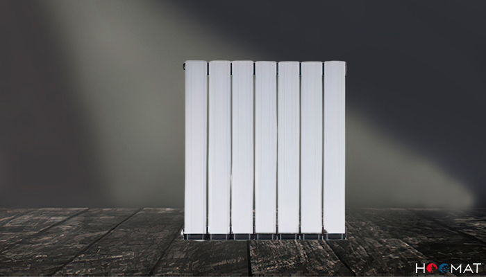 رادیاتور آلومینیومی 7پره آنیت مدل پایونیر سفید