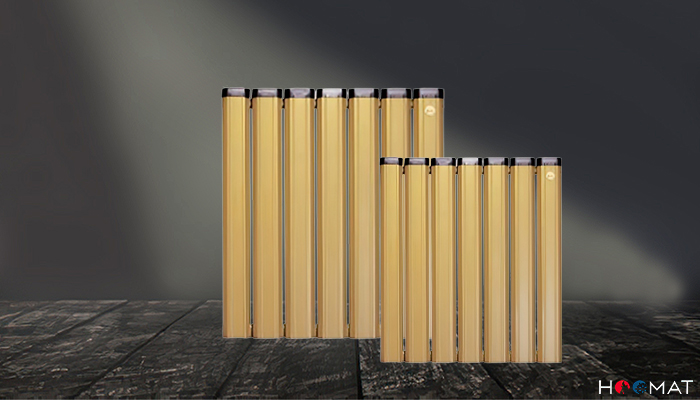 رادیاتور آلومینیومی 14پره آنیت مدل پایونیر طلایی