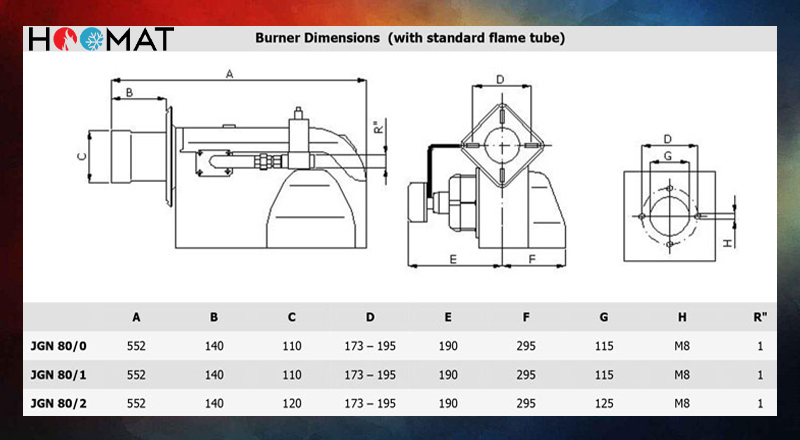 مشعل ایران رادیاتور JGN80/0