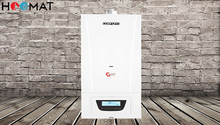 پکیج دیواری 24000 کامفورت شوفاژکار دو مبدل فن دار