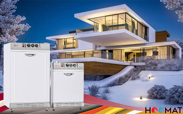 پکیج زمینی گازسوز شوفاژکار P7 بلند فن دار