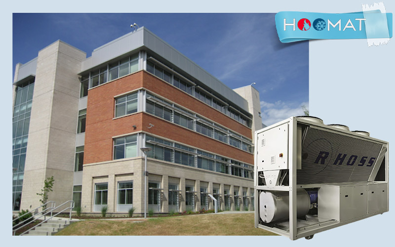 چیلر 30 تن اسکرال هوا خنک راس