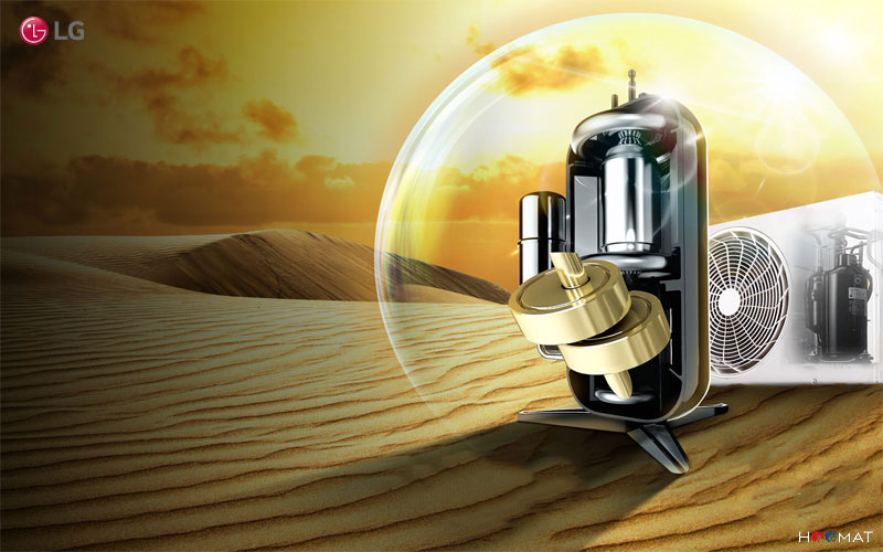 اسپلیت دیواری 12000 سرد و گرم استاندارد ال جیNF129SQ1