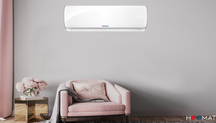 اسپلیت دیواری 12000 سرد و گرم اینورتر تراست TMINVTC-12H410A