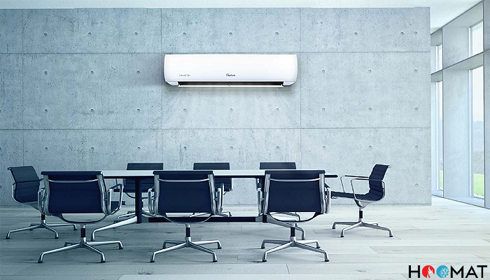 کولر گازی دیواری 18000 اینورتر سرد و گرم جی پلاس GACHV18MN1