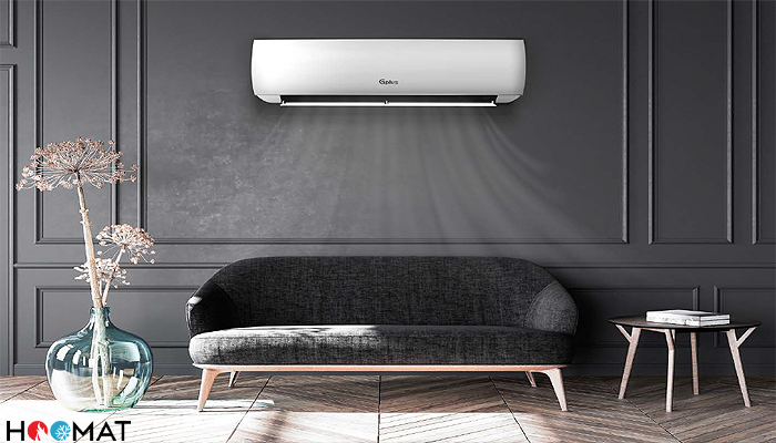 کولر گازی دیواری 24000 سرد و گرم اینورتر تروپیکال جی پلاس GAC-TM24JU3