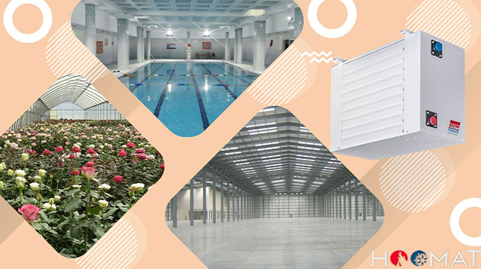 یونیت هیتر آبگرم 41000BTU ساران مدل SRUH-75