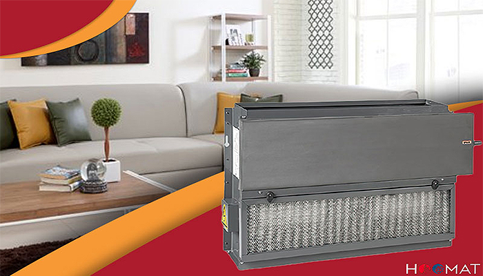 فن کویل سقفی بدون کابین آذرنسیم ANCF-350