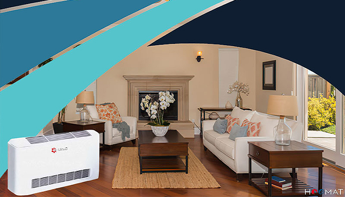 فن کویل زمینی گلدیران GKF1-400