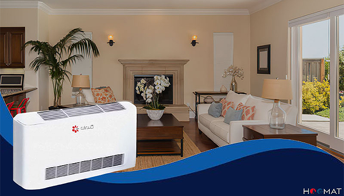 فن کویل زمینی گلدیران GKF1-600