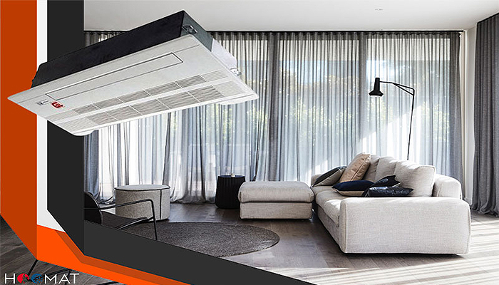 فن کویل کاستی یکطرفه گلدیران GLKC-400