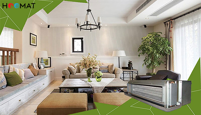 فن کویل سقفی توکار گلدیران GLKT3-400