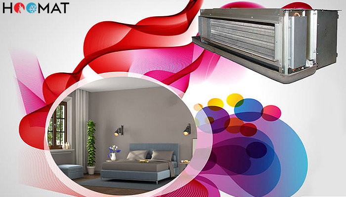 فن کویل سقفی توکار گلدیران GLKT3-800