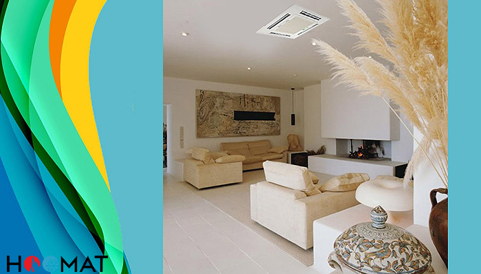 فن کویل کاستی چهارطرفه گرین G4WF1400P1