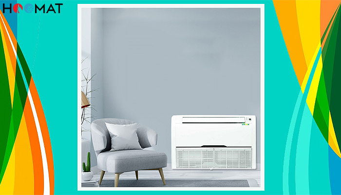 فن کویل سقفی زمینی 400CFM گرین مدلGFF400P1