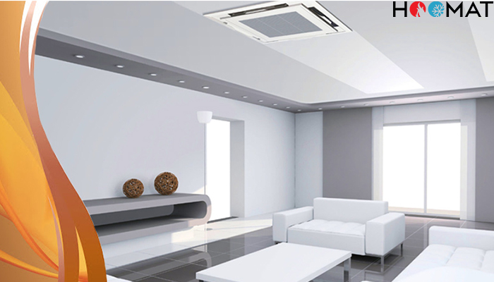 فن کویل کاستی چهارطرفه مدیا MKA-950R