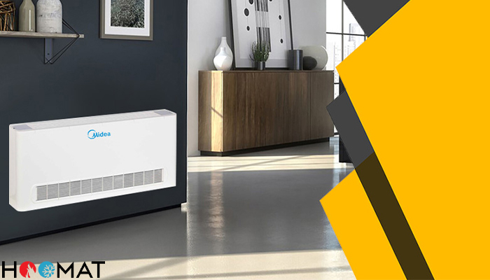 فن کویل زمینی مدیا MKF-800