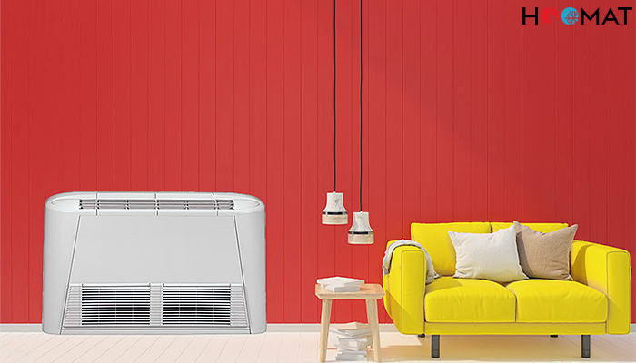 فن کویل دکوراتیو زمینی 300CFM ساران مدل SRFC-300