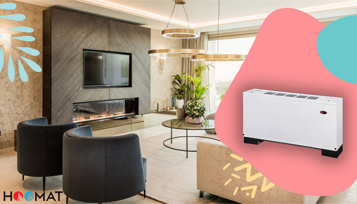فن کویل زمینی بالازن ساران SRFC-400