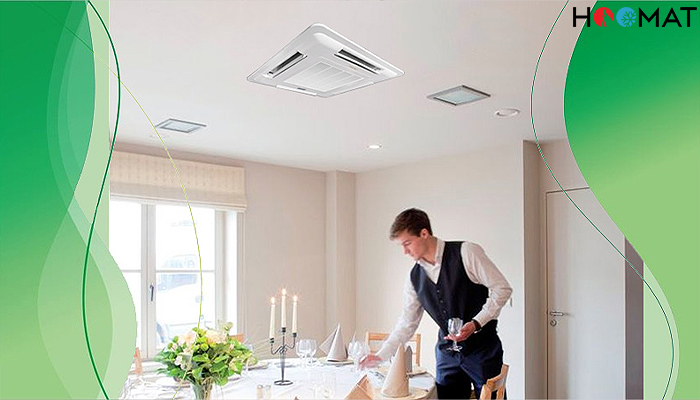 فن کویل کاستی چهارطرفه ساران SRFCC-4-400