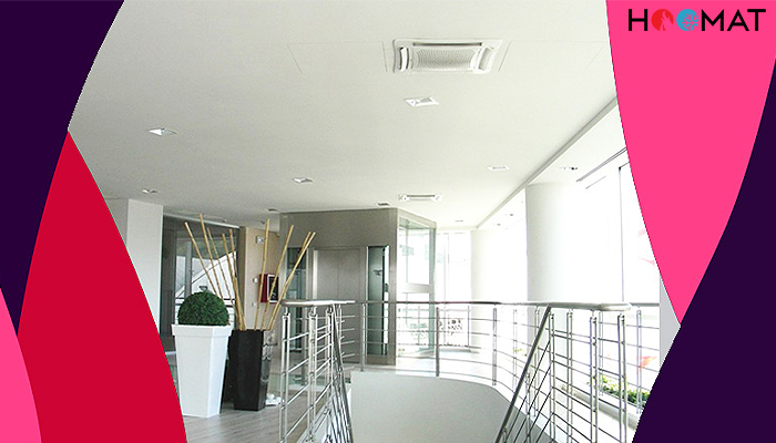 فن کویل کاستی چهارطرفه ساران SRFCC-4-600