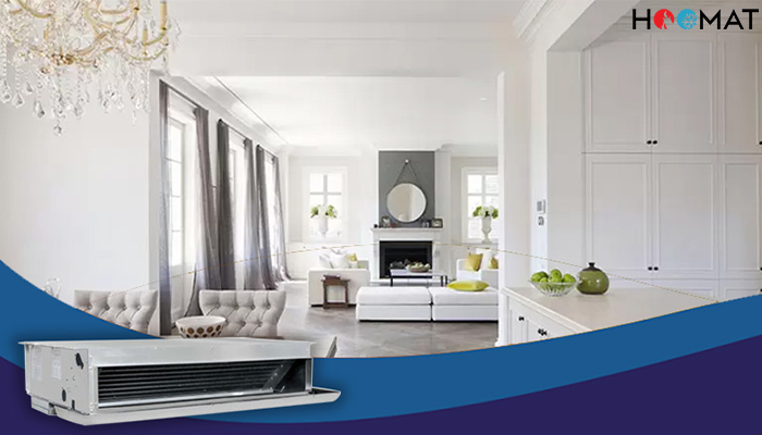 فن کویل سقفی توکار ساران SRFCHC-400