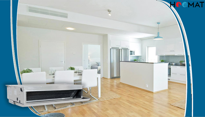 فن کویل سقفی توکار ساران SRFCHC-800