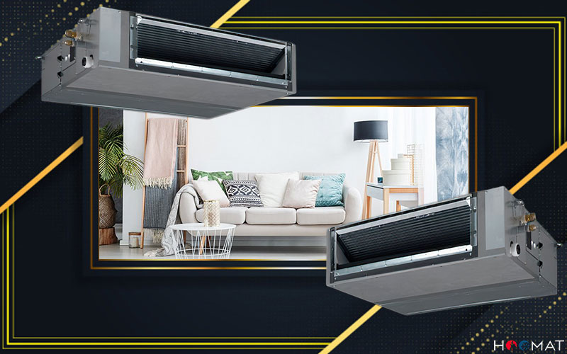 فن کویل سقفی توکار ساراول SF-HCR08