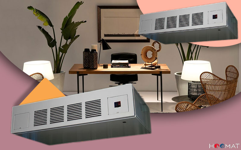 فن کویل سقفی با کابین ساراول SF-HE06