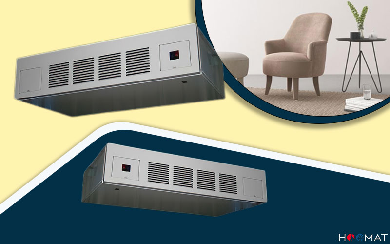 فن کویل سقفی با کابین ساراول SF-HE08