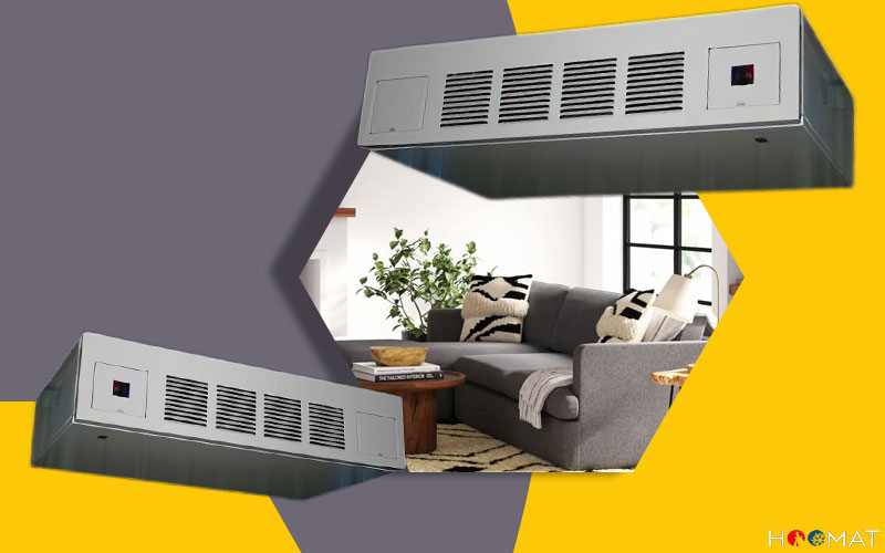 فن کویل سقفی با کابین ساراول SF-HE10