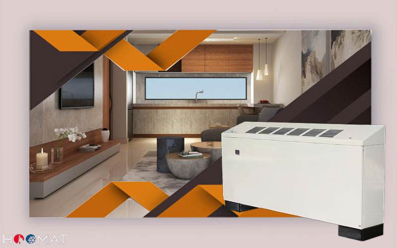 فن کویل زمینی شیب دار ساراول SF-SE02