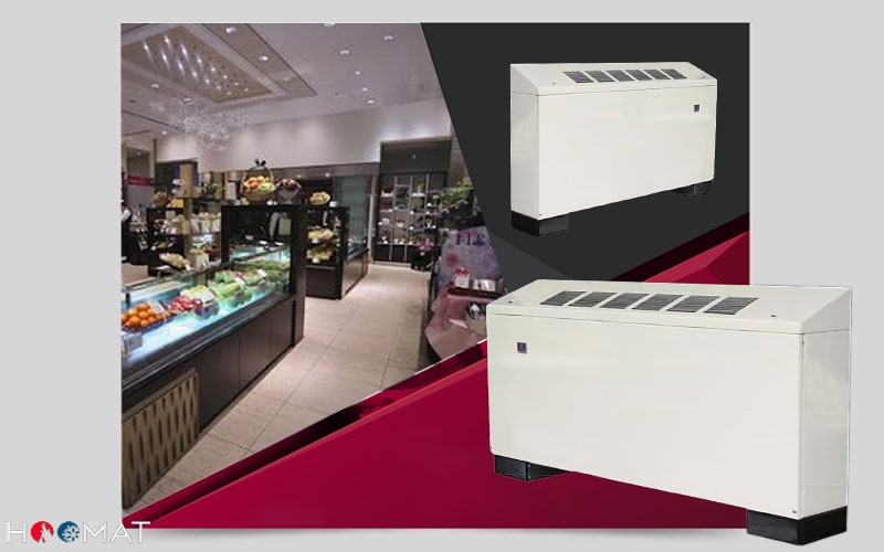 فن کویل زمینی شیب دار ساراول SF-SE06