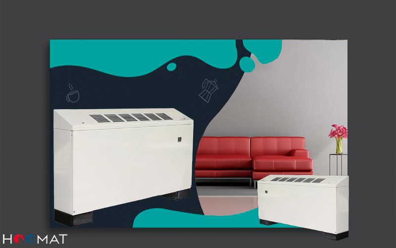 فن کویل زمینی شیب دار ساراول SF-SE10