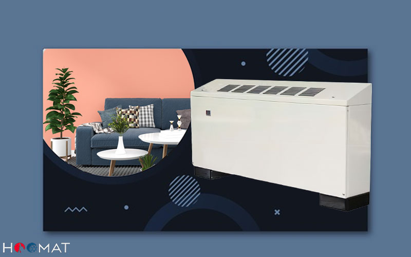 فن کویل زمینی شیب دار ساراول SF-SE12