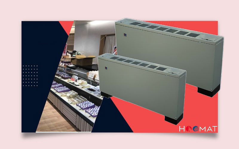 فن کویل زمینی بالازن 600CFM ساراول SF-TE06