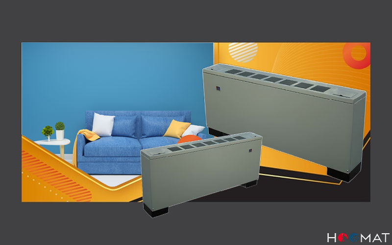 فن کویل زمینی بالازن 1000CFM ساراول مدل SF-TE10
