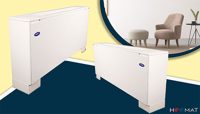 فن کویل زمینی بالازن سرما آفرین 42AB-060