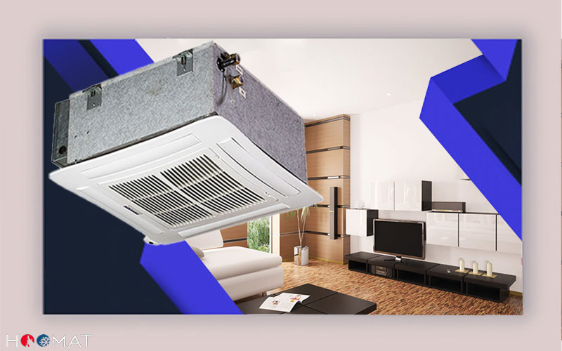 فن کویل کاستی چهارطرفه تهویه CFN-600