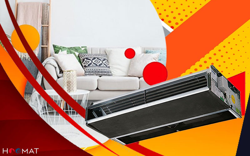 فن کویل سقفی توکار تهویه HR-1200