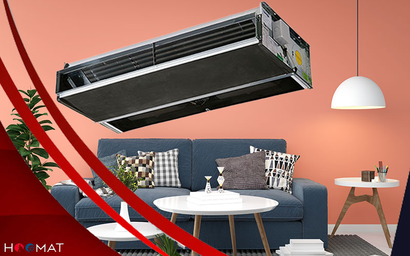 فن کویل سقفی توکار تهویه HR-200