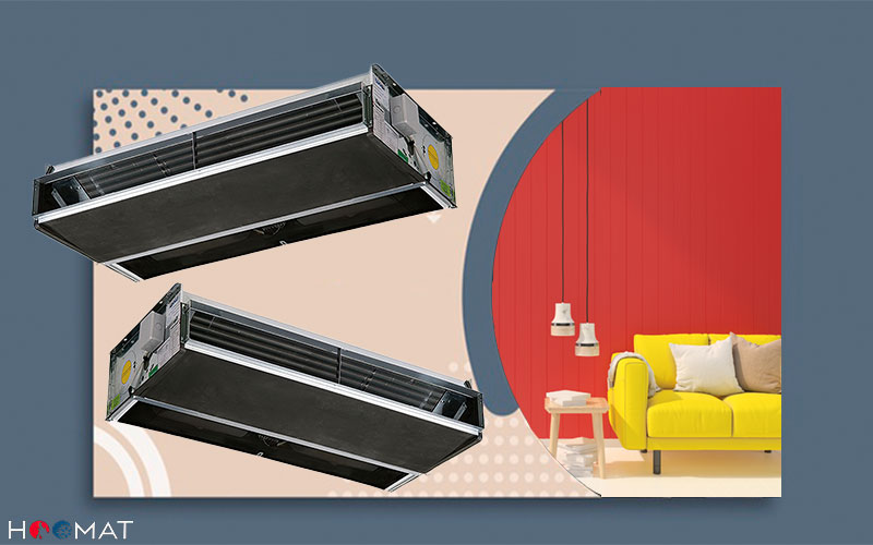 فن کویل سقفی توکار تهویه HR-400